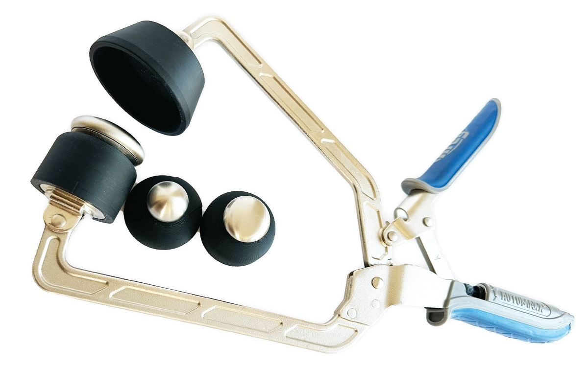 BootForge™ ski boot punch kit