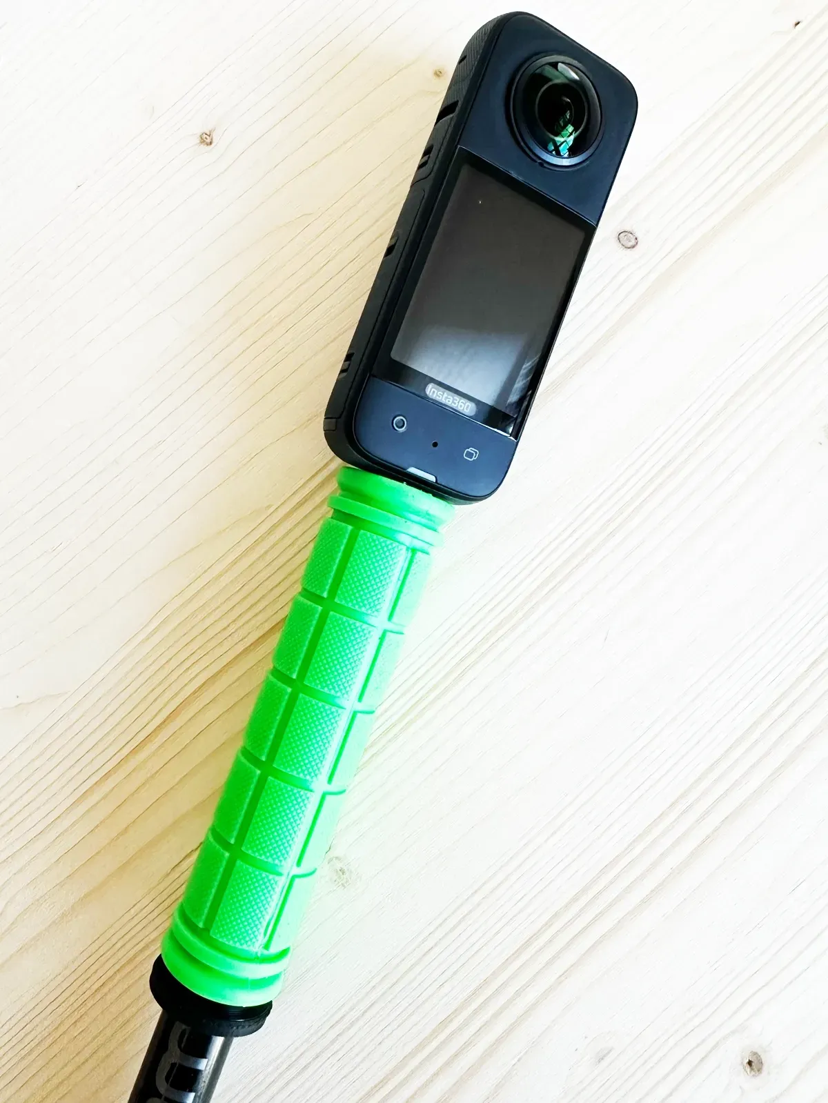 GripSki™ pro ski-pole grips with camera mount